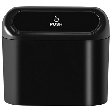 Organizér na odpadkový koš do auta mini malý přenosný odpadkový koš do auta auta home Alogy black