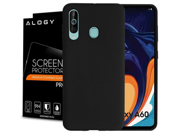 Silikonové tenké pouzdro Alogy pro Samsung Galaxy A60 černé Alogy Glass