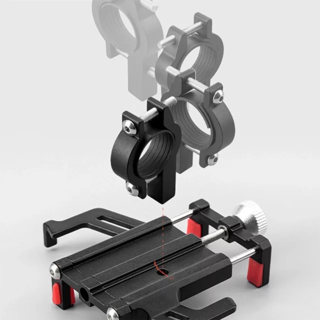 Rockbros 699-BK Aluminum Bike Mount for 55-100mm Handlebars – Black