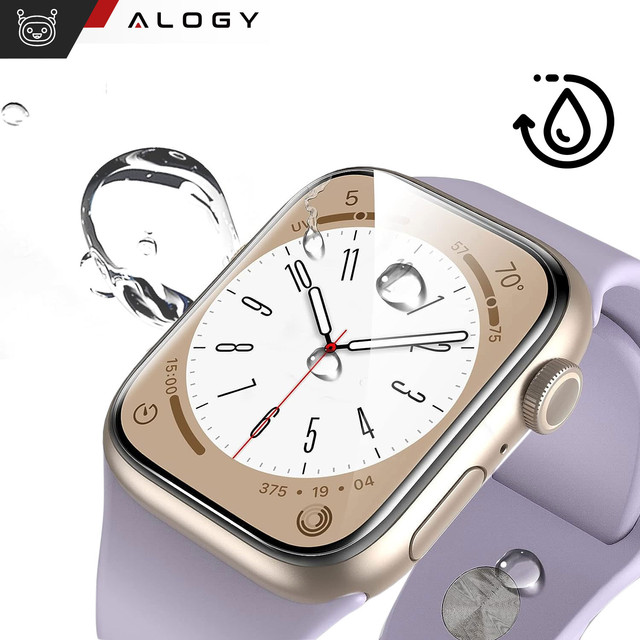 3x Alogy Hydrogel Hydrogel-Schutzfolie für [Marke] [Modell] Smartwatch