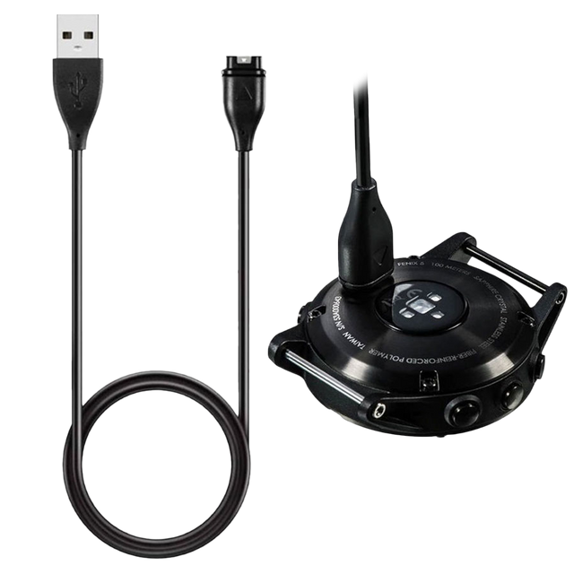 Kabel USB ładowarka Alogy do Garmin FENIX 6, 6X, 6S, 5, 5X, 5S, 5 Plus Vivoactive 3