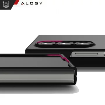 Case for Samsung Galaxy Z Fold 6 Case Thin Phone Case Alogy Protective Matte Black