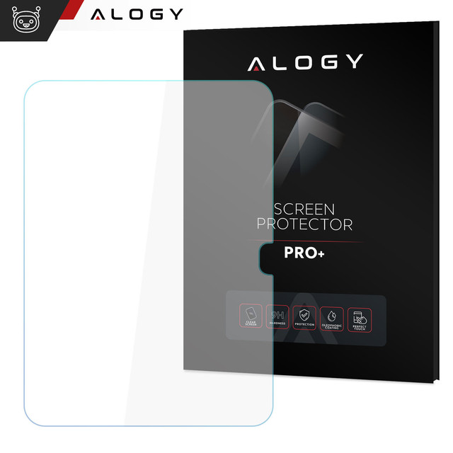2X Szkło hartowane do Apple iPad 10gen 10.9 2022 / iPad 11gen 11 2025 Alogy Screen Protector Pro+ 9H na ekran z otworem