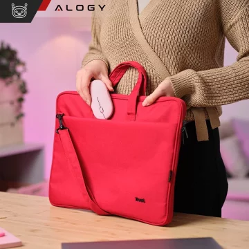 Alogy Wireless Mouse Ergonomic Small Mouse for Laptop PC Bluetooth 2.4GHz Silent Pink