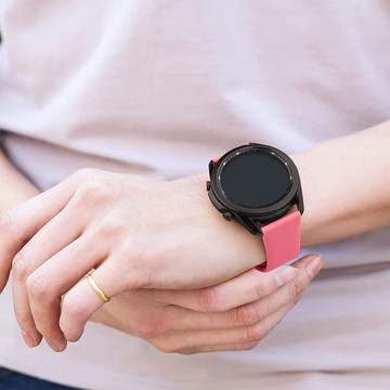 Univerzální řemínek Sport Alogy Strap pro chytré hodinky Pink Sand 20 mm
