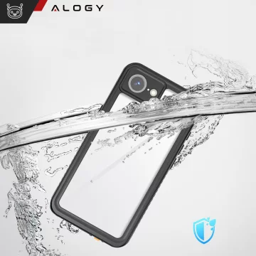 Waterproof Case for Apple iPhone 16e Alogy HydroArmor™ IP68 Case with a Transparent Back 360 Armored Case