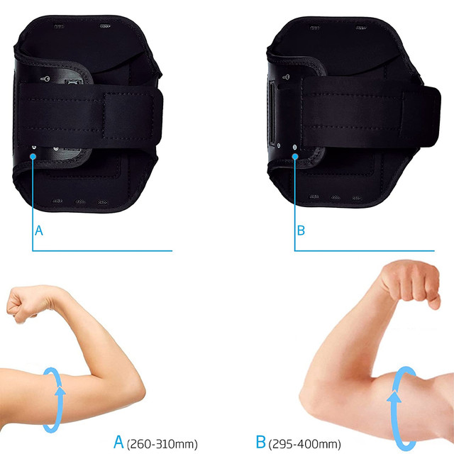 Běžecké pouzdro Alogy WaterProof Sport ArmBand vodotěsné pouzdro na ruku pro telefon 6,7 palce černé