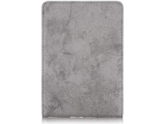 Alogy Slim Leather Case for Kindle Paperwhite 4 2018/2019 Gray Glass