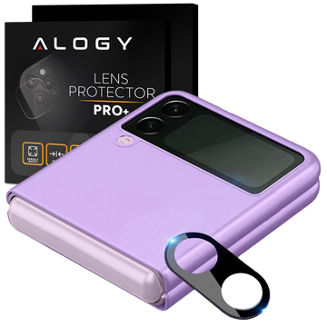 Alogy Lens Protector PRO Metal Camera Protector for Samsung Galaxy Z Flip 3 black