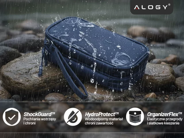 Laptop-Hülle, MacBook Air Pro 13,3 Zoll Alogy Hartschaum-Tasche, Schutzhülle für 13–14 Zoll Laptops, Schwarz