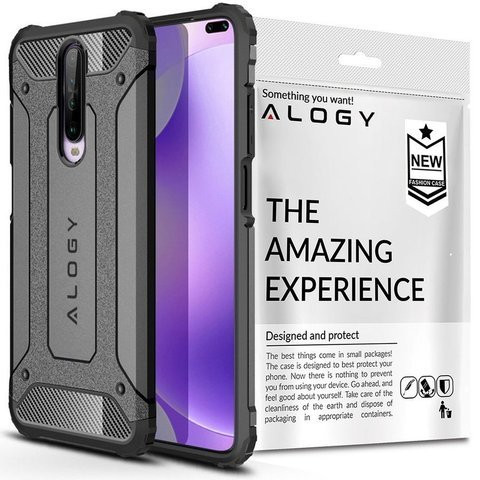 Etui Alogy Hard Armor do Xiaomi Redmi K30/ Poco X2 szare