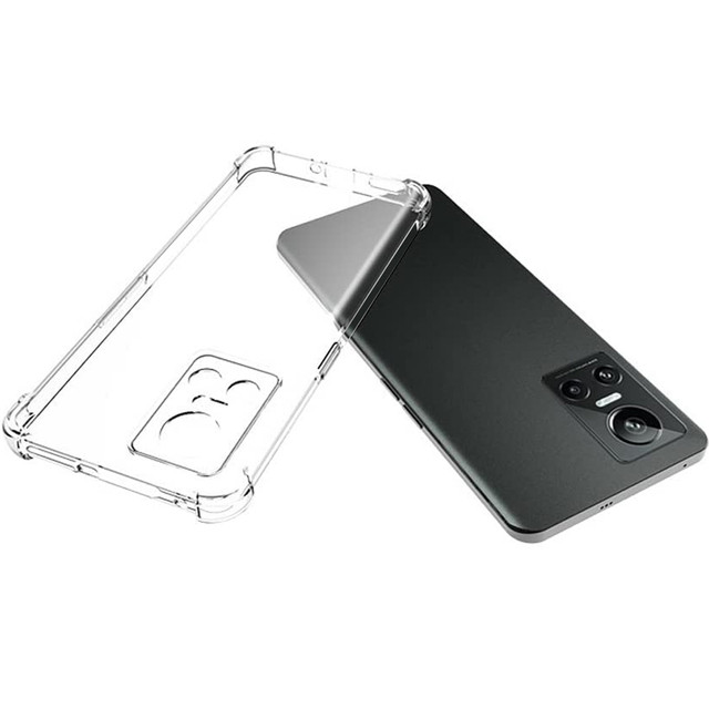 ShockProof Alogy Silicone Armor Case für Realme GT Neo 3 Global Transparent