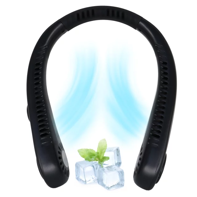 Stolní ventilátor stojící ventilátor malé oběhové čerpadlo s klipem bezdrátové ruční 500mAh USB-C Alogy White