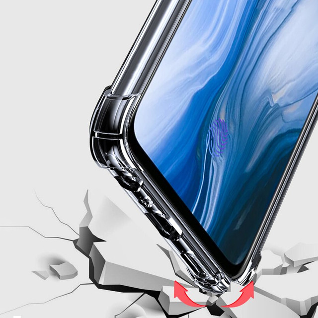 ShockProof Alogy Armor Case for Oppo A57 5G 2022 Transparent