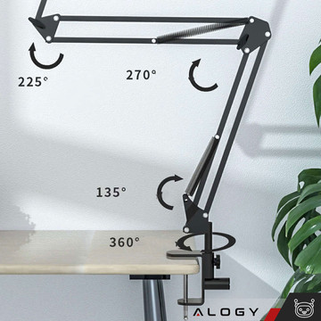 360 Alogy Tablet Stand Schreibtischhalterung für 4-11 Zoll Tablet-Telefone