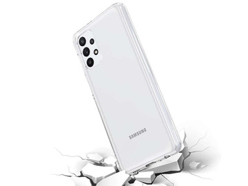 Alogy silikonové pouzdro kryt pouzdro pro Samsung Galaxy A32 5G průhledné