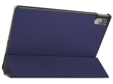 Alogy Book Cover für Lenovo Tab P11 TB-J606F Marineblau