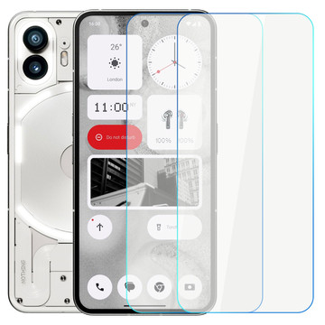 2x 9H tempered glass for Nothing Phone 2 Alogy PRO Screen Protector