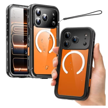 Alogy HydroArmor™ IP68 Case for Apple iPhone 17 Pro Max 6.9" - Black