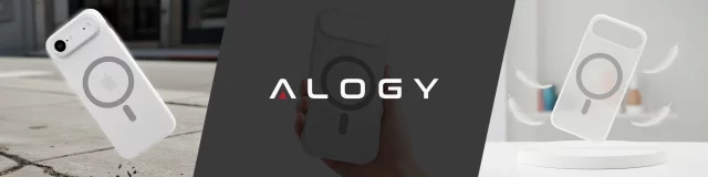 Case for Apple iPhone 16 Pro Max Alogy MagSafe Hybrid Matte Case with Lens Protection Black