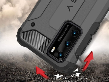 Pouzdro Alogy Hard Armor pro Huawei P40 šedé