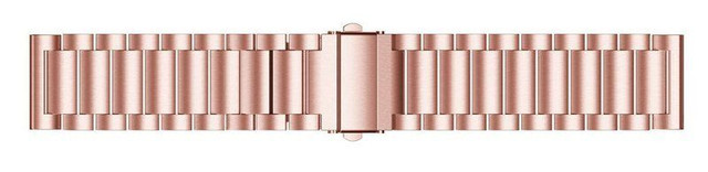 Edelstahl Alogy Armband Edelstahl für Smartwatch 22mm Gold