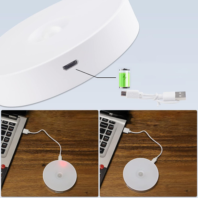 4x Lamp LED motion sensor dusk night lamp Alogy Sensor Light Wireless furniture lighting White light 6000k