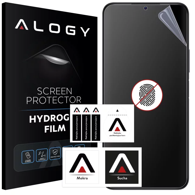 Folia "MATOWA" do Vivo Y21 / Y21s / Y22 / Y22s / Y33 / Y33S / Y35 Hydrożelowa Alogy HydroSkin Matte Pro™ na ekran do etui "BEZ ODCISKU PALCÓW"