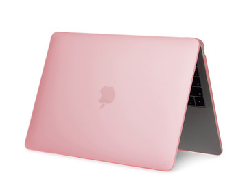 Etui Alogy Hard Case mat do Apple MacBook Air 13 2021 2020 M1 2019 2018 A2337 A2179 A1932 Różowy