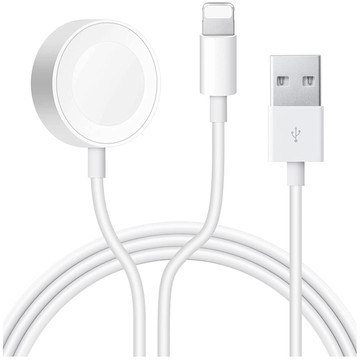 Indukční nabíječka Qi Lightning 2v1 Alogy pro Apple Watch / iPhone