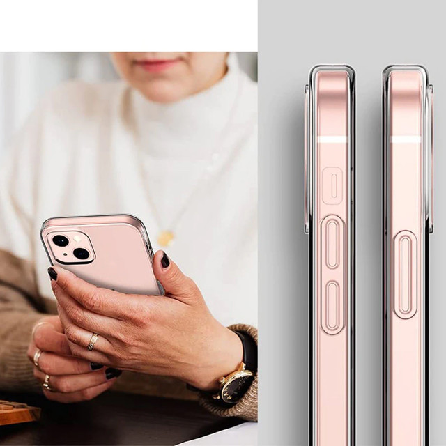 Silikonové pouzdro Alogové pouzdro pro Apple iPhone 14 Plus Transparent