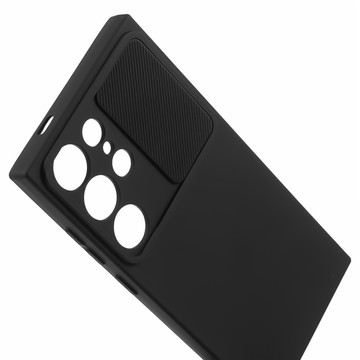 Case for Samsung Galaxy S24 Ultra Armored Case Protection Camera Cover Slide Camshield Case Alogy Black Glass