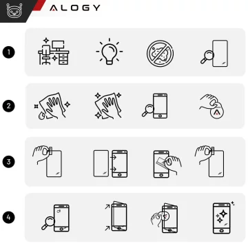 Hybridní sklo pro obrazovku Apple iPhone 14 Plus Alogy Flexi Glass 9H Case Friendly plochá obrazovka