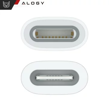 Magnetické pero Alogy pro poznámkové a skicovací pero pro Apple iPad Pro/ Air/ Mini White
