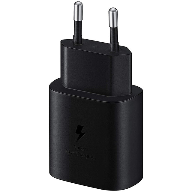 Wall Charger 3.6A 25W Fast Power Delivery PD USB-C Type-C Single Black