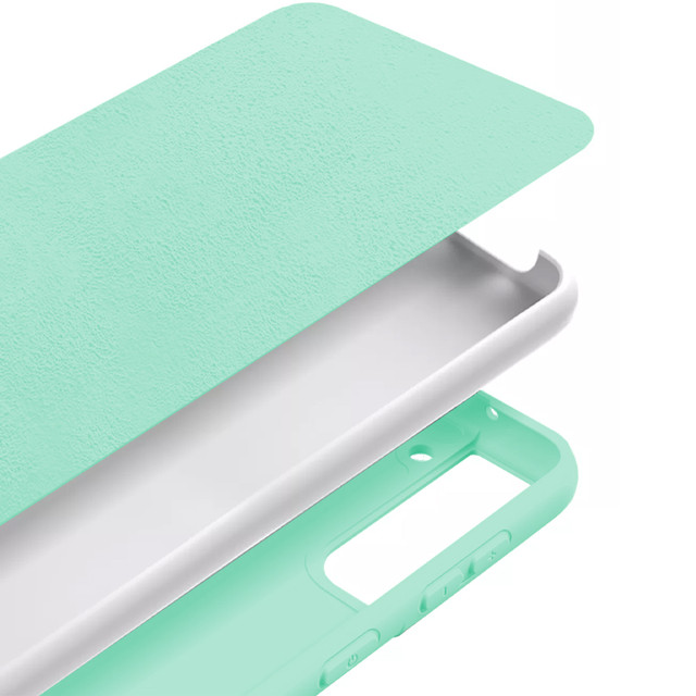 Alogy Thin Soft Case for Samsung Galaxy S22 Turquoise Glass