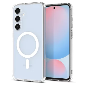 Hülle für Apple iPhone 16 Pro Max Alogy Anti-Shock Hybrid Case für MagSafe Transparent
