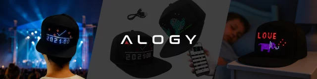 Alogy Plug Extender Steckdosenverteiler Splitteradapter Verlängerungskabel mit Qi-Induktionsladegerät 4x EU-Stecker 4x USB 2x USB-C Schwarz