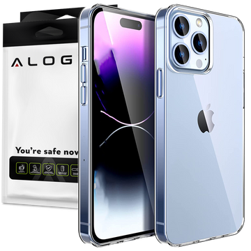 Silikonové pouzdro Alogové pouzdro pro Apple iPhone 14 Pro Transparent