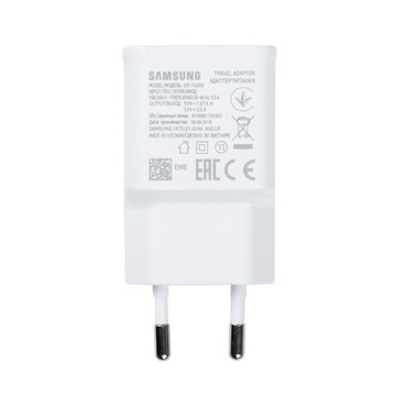 Originální nástěnná nabíječka Samsung EP-TA200EWE 2A White