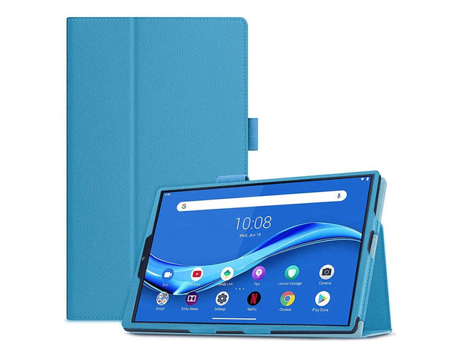 Alogický kryt stojanu pro Lenovo M10 Gen.2 TB-X306 modré sklo