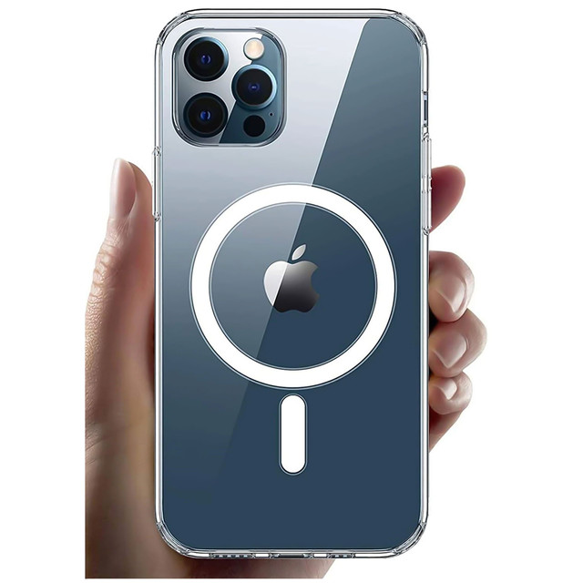 Etui do iPhone 15 Pro Max MagSafe obudowa Hybrid Case Cover Shock Clear Alogy Przezroczyste