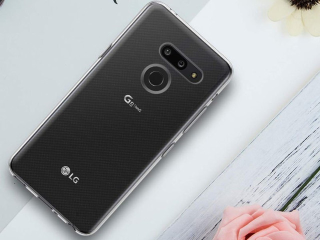 Alogy Silikonhülle Gehäusehülle für LG G8 ThinQ transparent