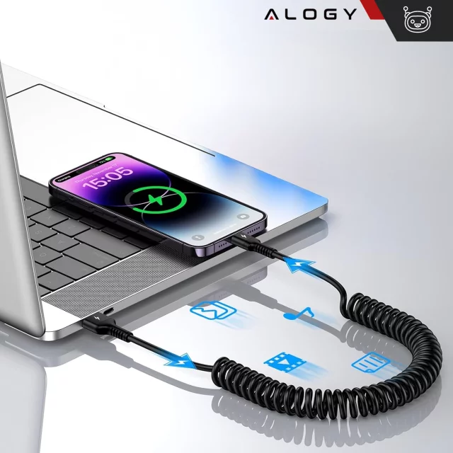 Pouzdro na iPhone 14 Pro Mag Safe Matt Case Cover matné Alogy Ring obrněné pouzdro na telefon černé