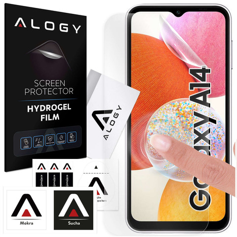 Hydrogelová fólie na displej telefonu Samsung Galaxy A14 4G / 5G Alogická hydrogelová fólie