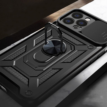Alogy Camshield Stand Ring Case with Camera Cover for Apple iPhone 13 Pro