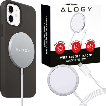 Alogy Wireless Charger for MagSafe 20W for iPhone 12/13/14/ PRO/ MAX/ MINI White