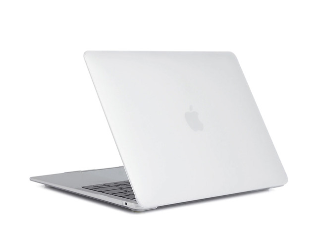Alogy Hard Case Matt for Apple MacBook Air 13 M1 2021 White Screen Protector Keyboard Overlay