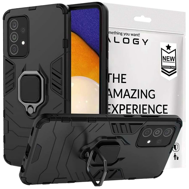 Etui Alogy Stand Ring Armor do Samsung Galaxy A72/ A72 5G czarne