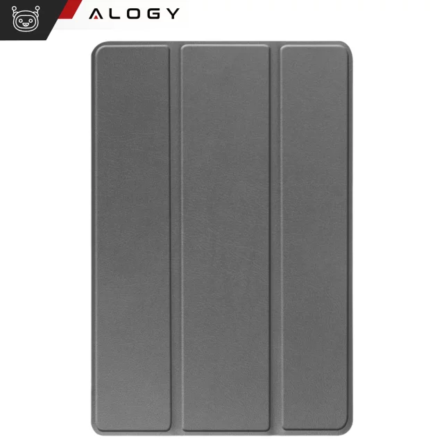 Tablet-Hülle für Lenovo Tab M10 3gen 3 GEN 10.1 2022 TB328FU TB328XU Gehäuse Case Alogy Book Cover Grau